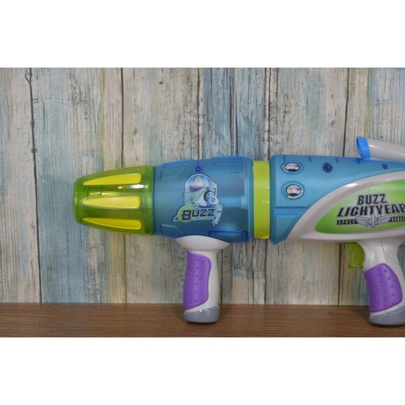 Disney Store Buzz Lightyear Blaster Toy Story Gun Lights & Sounds Works 2011 - Picture 3 of 14